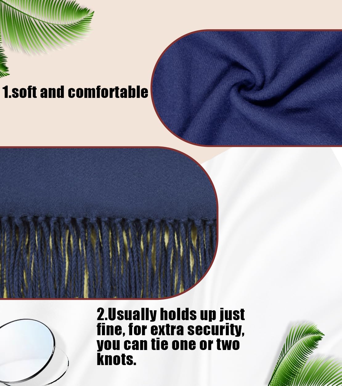 Winter Soft Long Scarf, Pashmina Shawls and Wraps, Warm Large Scarves for Men Women Evening Dress Wedding WN420