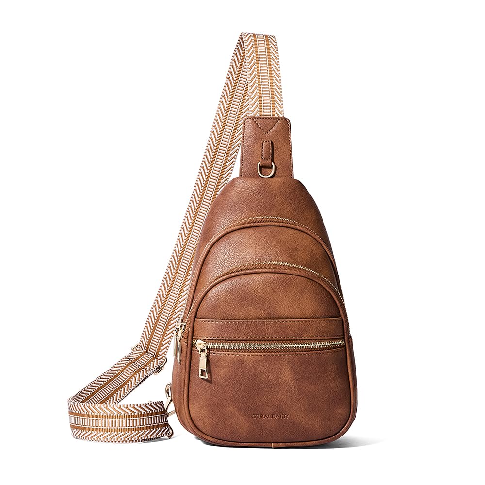 CORALDAISY Crossbody Bags for Women Fanny Pack Sling Bag Crossbody Purse Travel Purses for Women BST220
