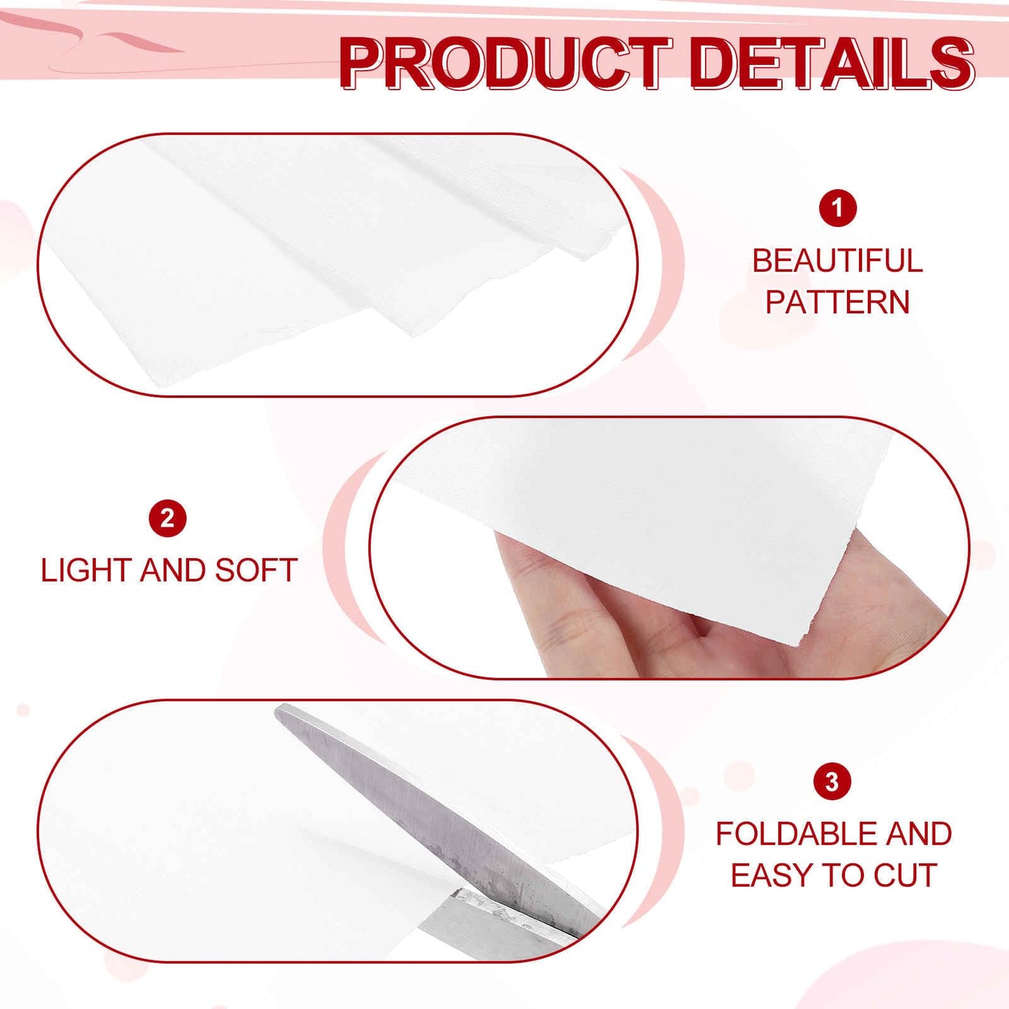 MECCANIXITY Crepe Paper Roll 7.5ft Long 20 Inch Wide for Wedding Ceremony Various Large Festivals Decoration, Light Champagne BST326L