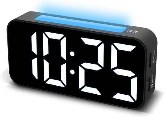 Colorful Nightlight Alarm Clock 73