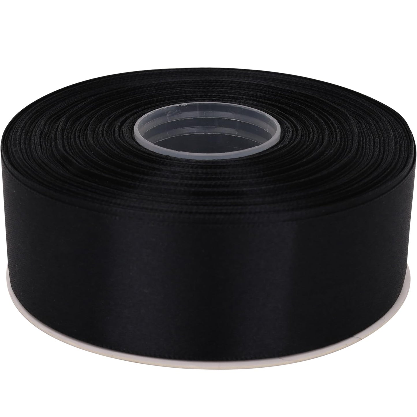 1-1/2 Inch Single Face Polyester Ribbon, 50 Yards Bulk Roll (Orange)–Wrinkle-Resistant Craft Ribbon for Gift Wrapping, Wedding Decor, DIY Projects BST220