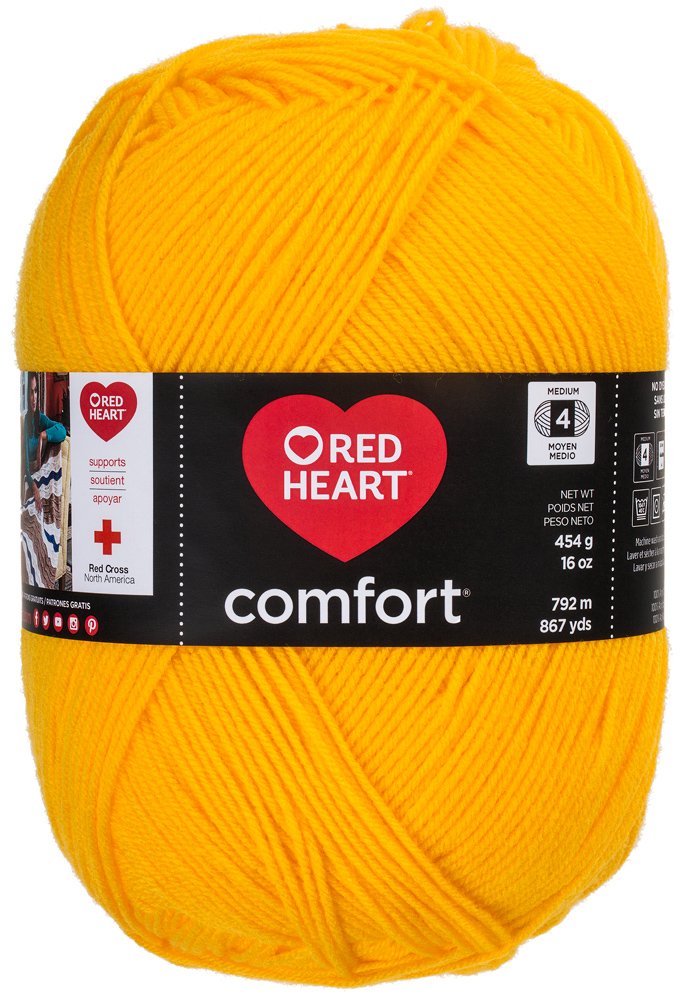 RED Heart Super Saver Yarn, Carrot BST326L