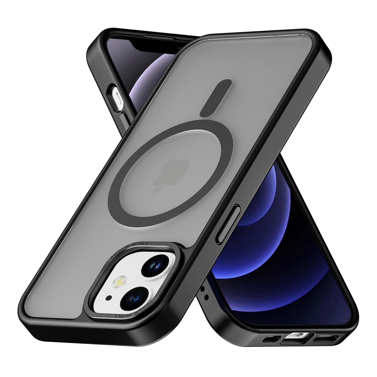 PinLiSheng for iPhone 17 Pro Max Case， Compatible with MagSafe, Shockproof Military-Grade Protection, Scratch-Resistant Back, Anti-Yellowing，Magnetic Phone Case for iPhone 17 Pro Max, Clear WN420