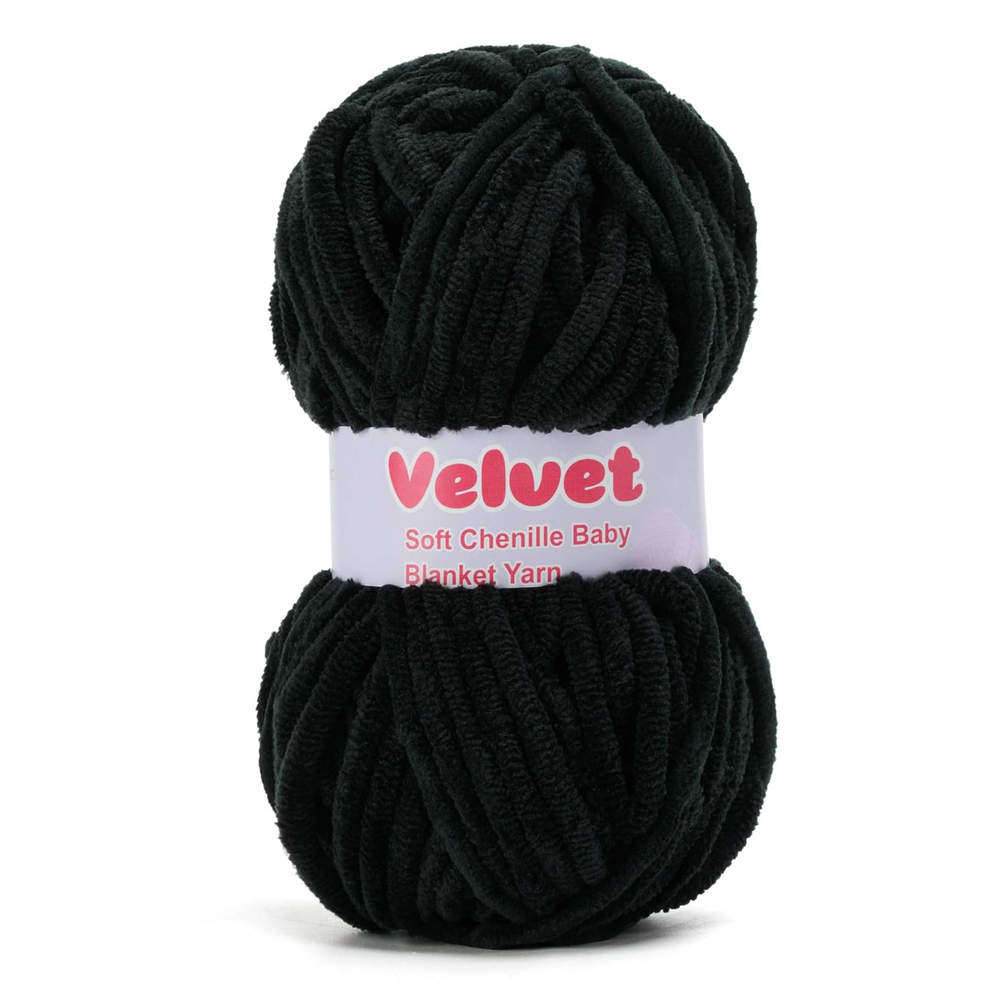 Soft Velvet Chenille Yarn for Crocheting & Knitting - Bulky Yarn for DIY Weaving Crafts Beige (3.5oz 66yds/Skein) BST326H