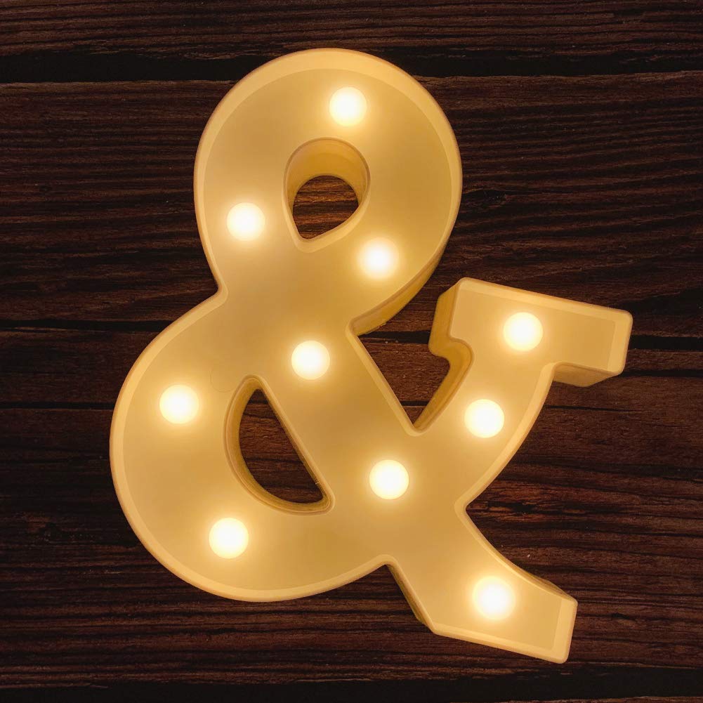 MUMUXI Marquee Light Up Letters | Large Light Up Numbers | Battery Powered and Bright with Every Letter of the Alphabet | For Wedding, Birthday, Party, Celebration, Christmas or Home Decoration (0) BST220