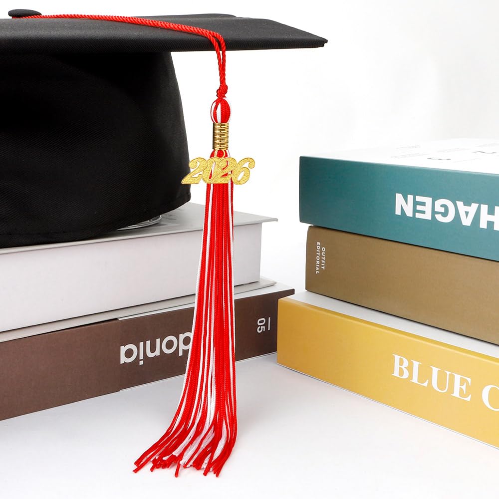2026 Tassel Graduation 2 Pcs, 2026 Tassel Charm, Green Tassels, Graduation Cap Tassels 2026, Grad Cap Accessories for Graduate Hat Ceremonies Memorial Graduations Decorations BST220