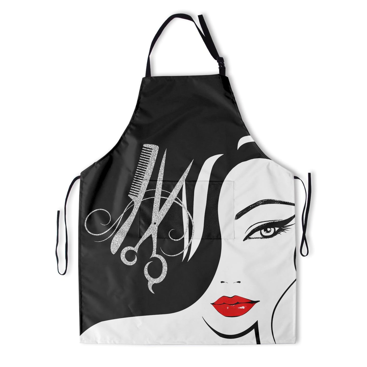 Art Apron with Pocket for Women Men | Kitchen Aprons Chef Apron for Cooking Baking BBQ Painting Gardening BST202