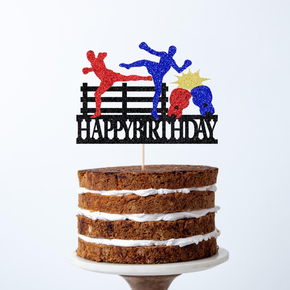 Music Happy Birthday Cake Topper，Roll Music Cake Decor Hip Hop Dancing Ball Cake Decorations，Guitar Note Birthday Party Supplies BST220