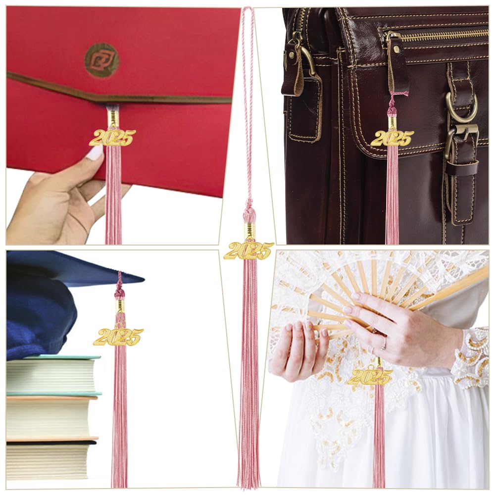 2026 Black Tassel Graduation with Charm,Graduation Cap Accessories,2026 Tassels for Caps Kindergarten Elementary School Middle School University Gifts for Students,Congrats Grad Ceremony Essentials BST220