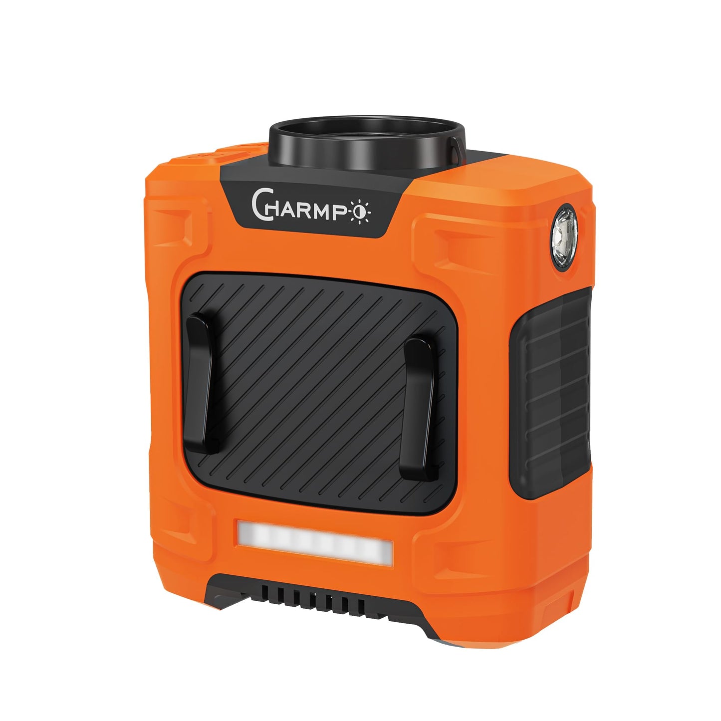 Portable Waist Fan - 6000mAh Battery, 3 Speeds, Strong Airflow, Up to 16 Hours Working Time, Portable Hands-Free Cooling Belt Clip Fan for Construction Workers, Couriers, and Campers BST202