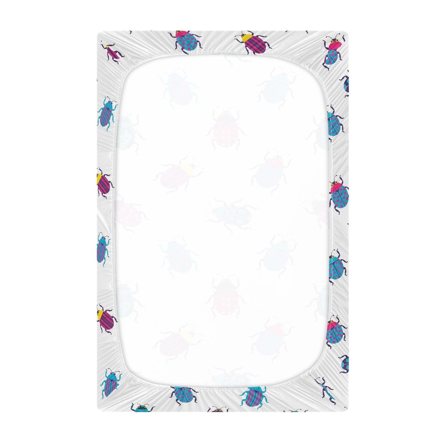 VIGTRO Vintage Duck Hunter Baby Crib Sheets for Boys Girls, Breathable Soft Fitted Crib Playard Sheets Baby Mattress Sheet, M 52x28x9in BST220