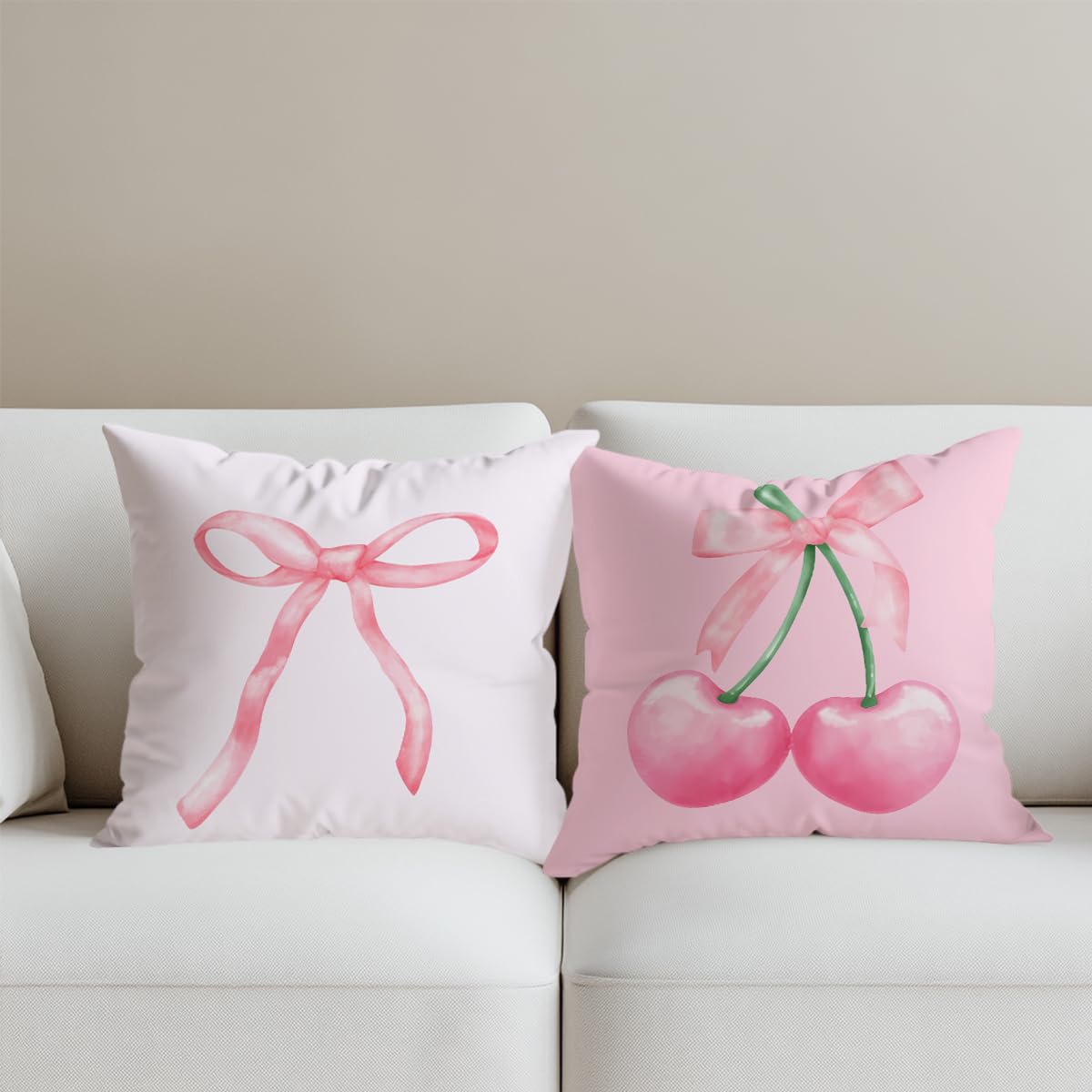 4 PCs Lemon Decor Pillow Covers 18x18, Italian Gifts Throw Pillow Covers | Italy Lemon Pillow Cases Decorative Pillow Protectors Living Room Bedroom Office Home Decor for Cushion Car Bed BST202