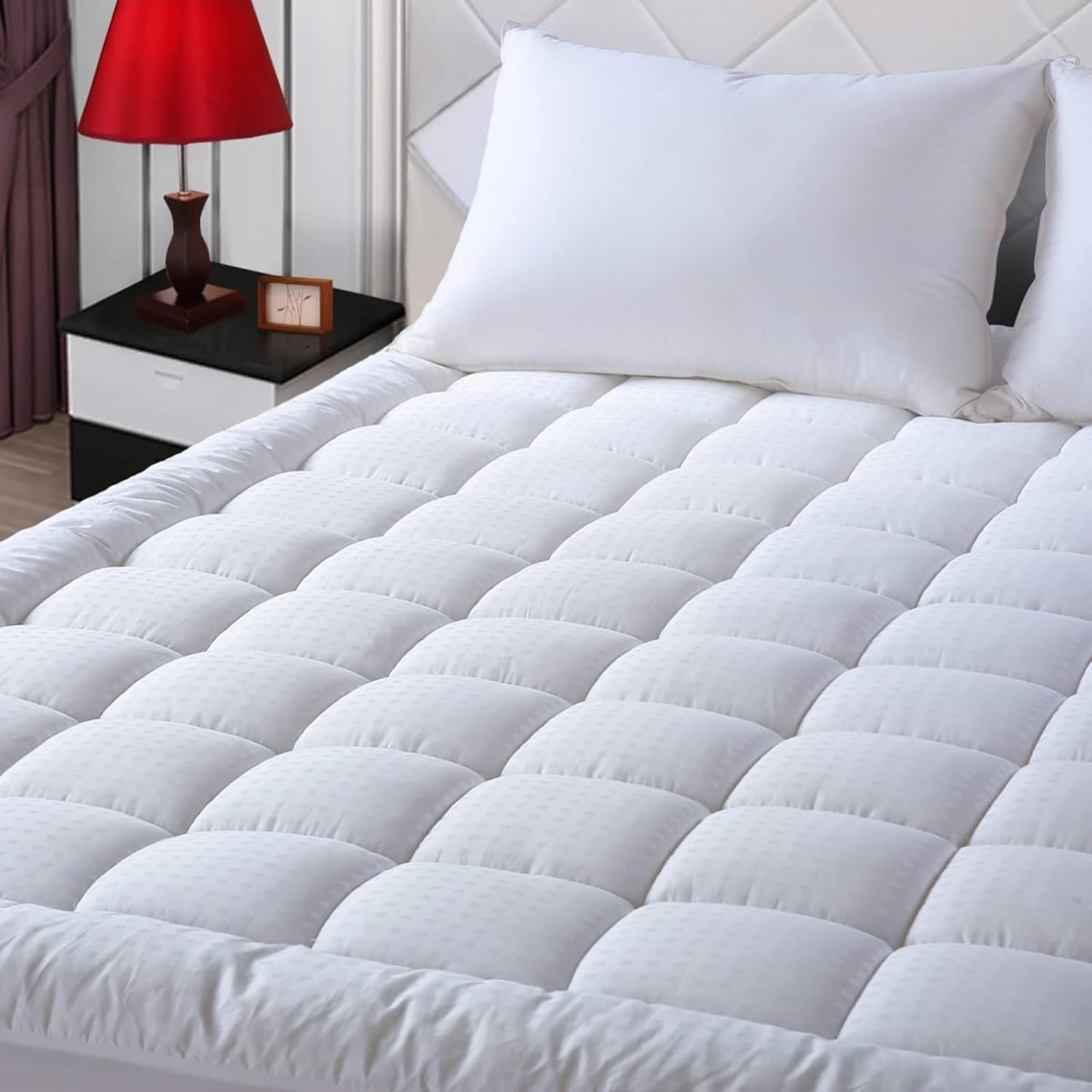 EASELAND Twin Size Mattress Pad 72