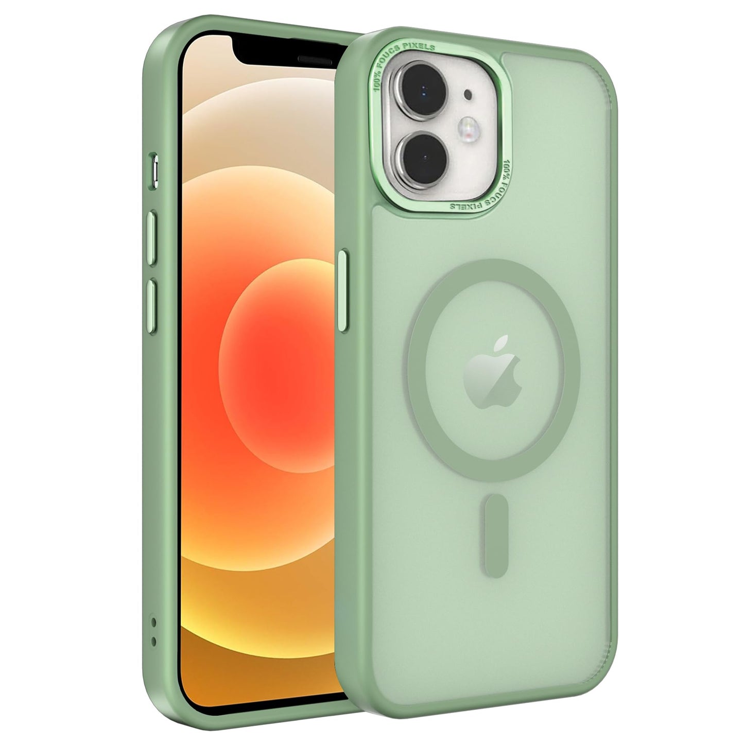 Magnetic for iPhone 17 Air Phone Case, [Compatible with MagSafe], Screen Protector X1, [Military Grade Drop Protection],Matte Finish,Slim,Shockproof,Protective (Black, iPhone 17 AIR) WN420