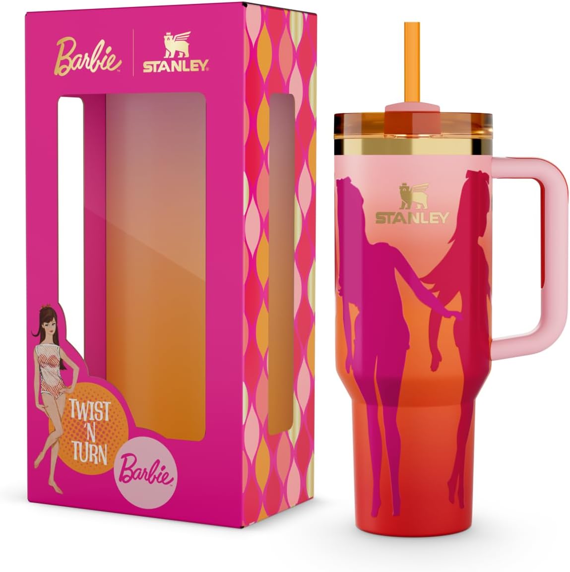 STANLEY X Barbie™ ’60s Twist ’N Turn Quencher 40 Oz