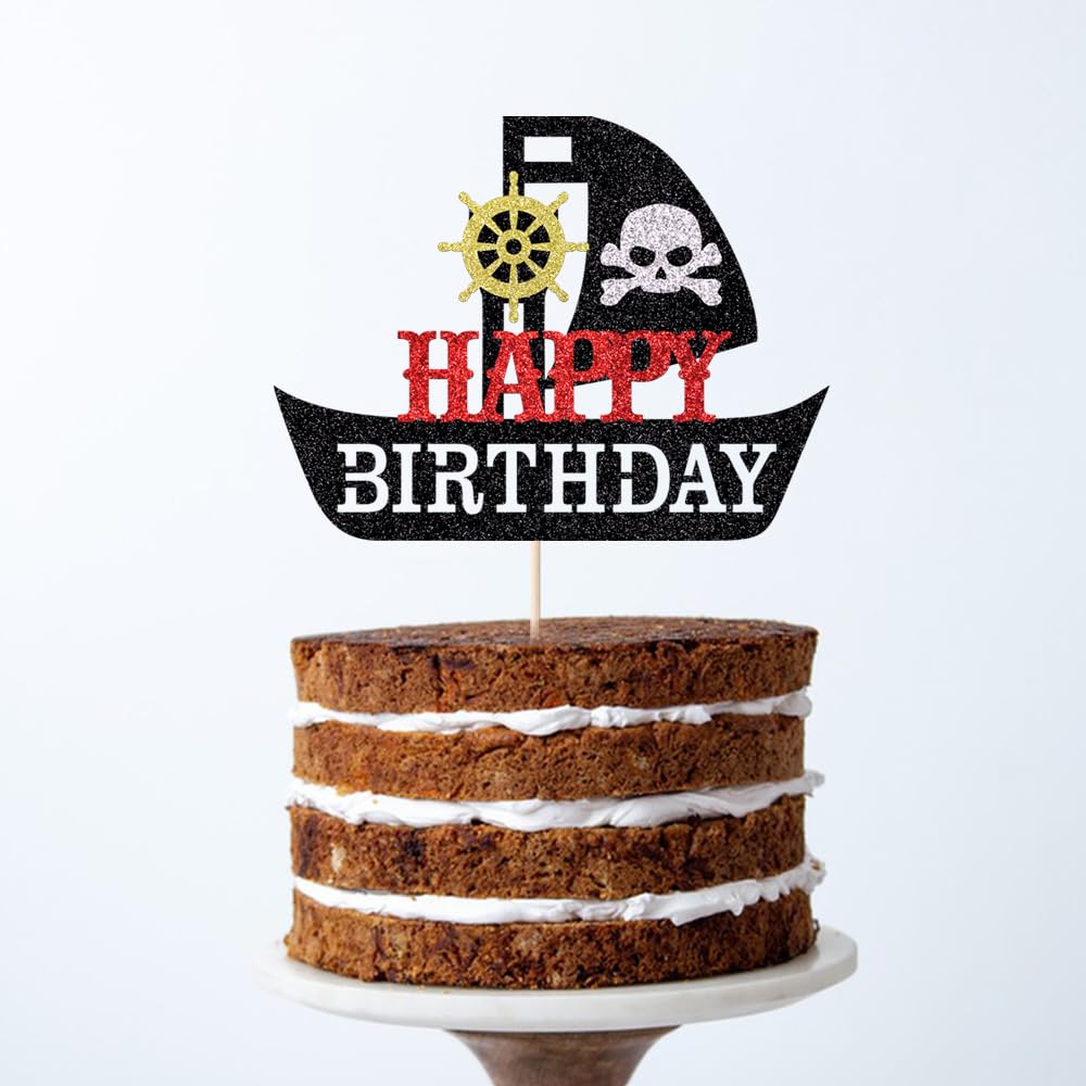 Music Happy Birthday Cake Topper，Roll Music Cake Decor Hip Hop Dancing Ball Cake Decorations，Guitar Note Birthday Party Supplies BST220