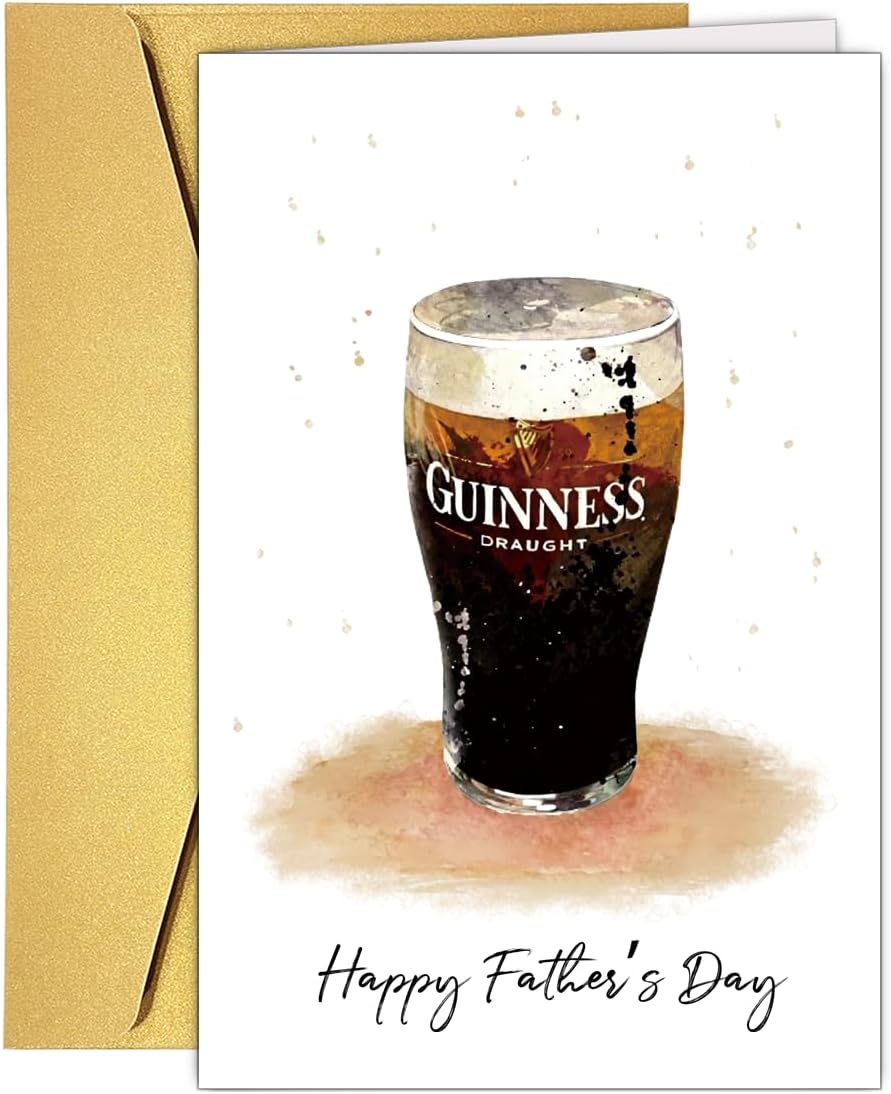 Funny Fathers Day Card for Dad Stepdad Bonus Dad Husband Grandpa, Humorous Happy Father's Day Card Gift from Son Daughter Grandson Granddaughter, Unique Fathers Day Card for Him BST202