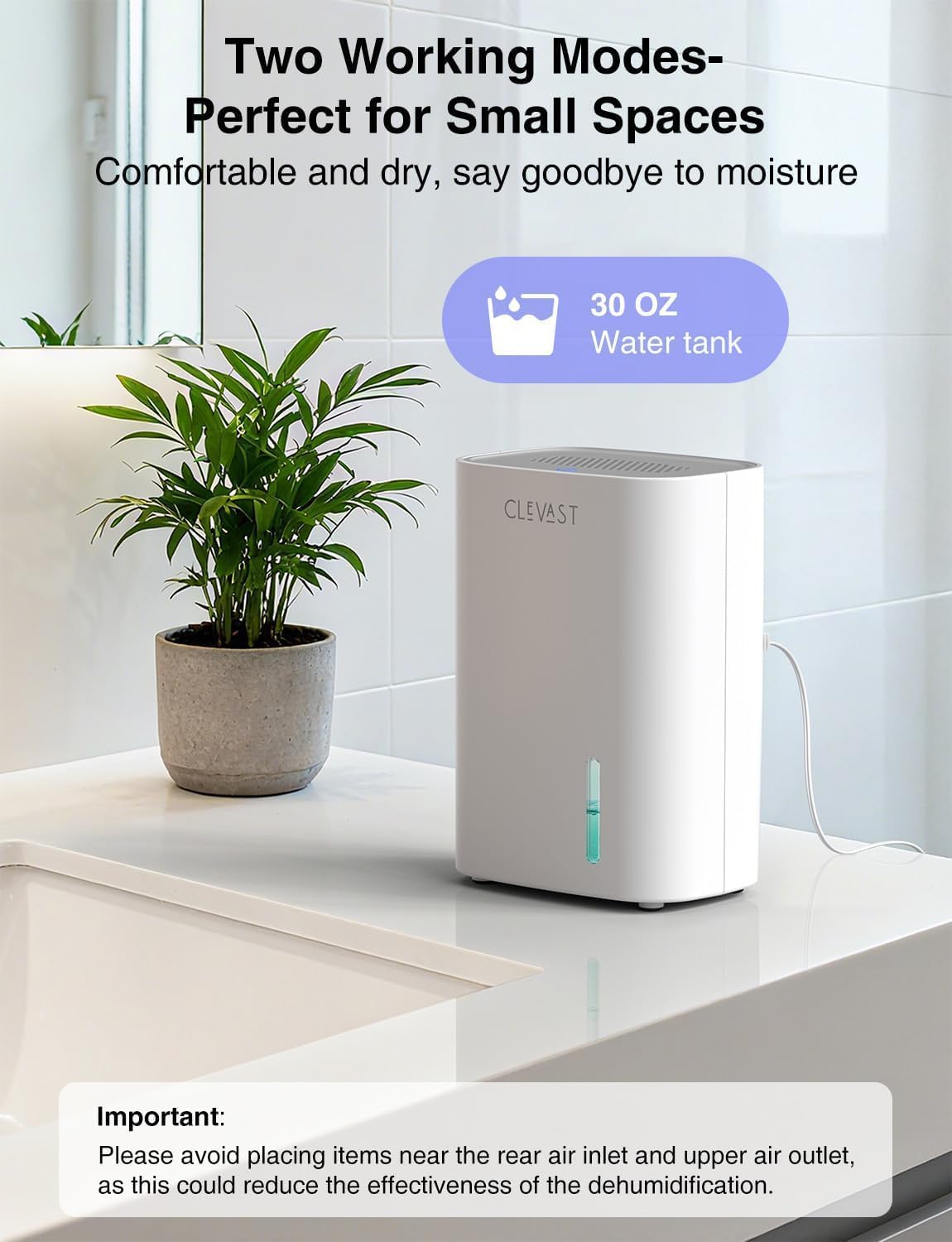 Clevast Desktop Humidifier 77