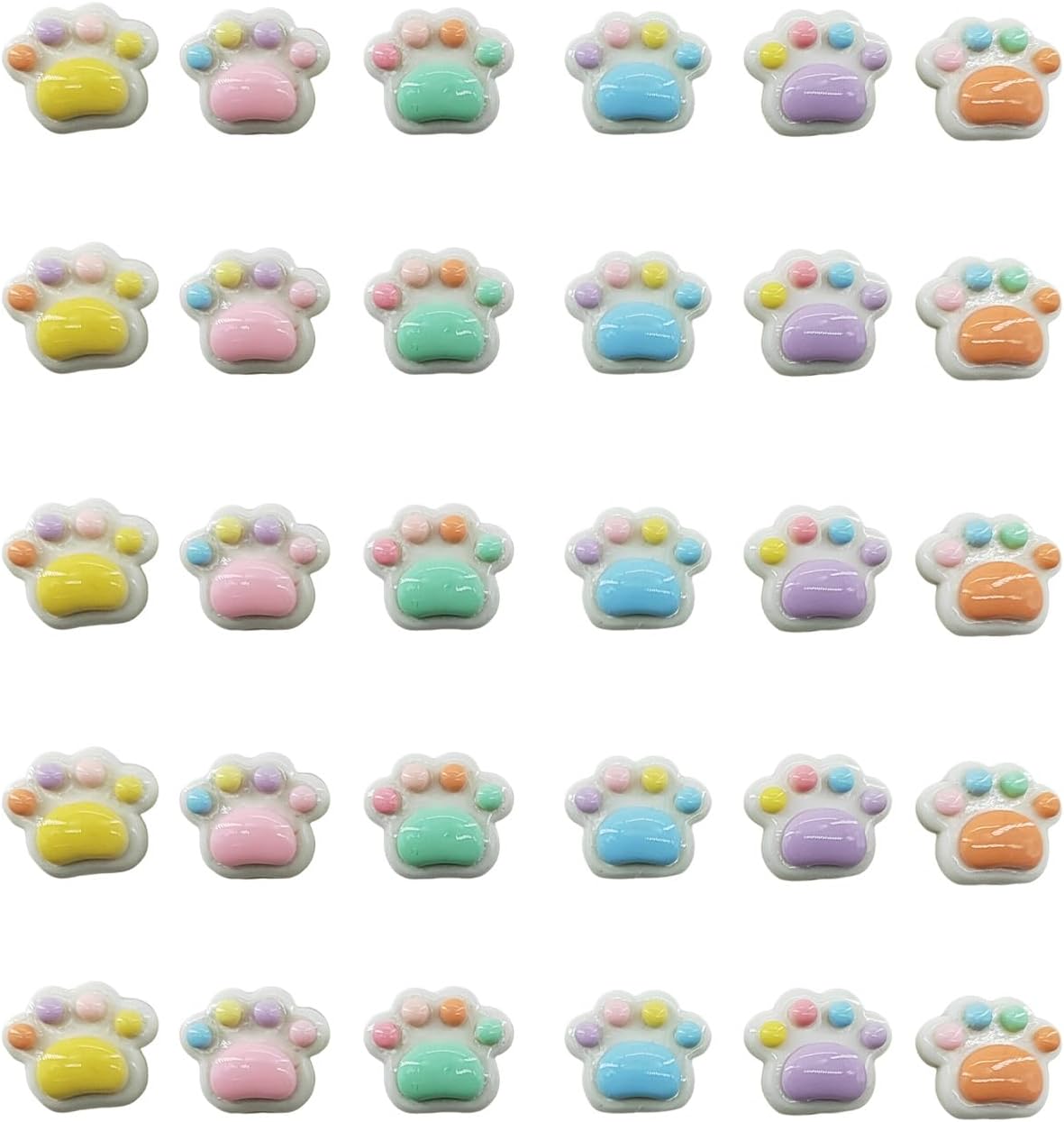 Decorative Push Pins for Cork Board - Cute Bulletin Board Pushpins,Cat Claw Shape,Thumb Tacks for Office Classroom Home Cardboard Wall Decorations(30 pcs) BST202