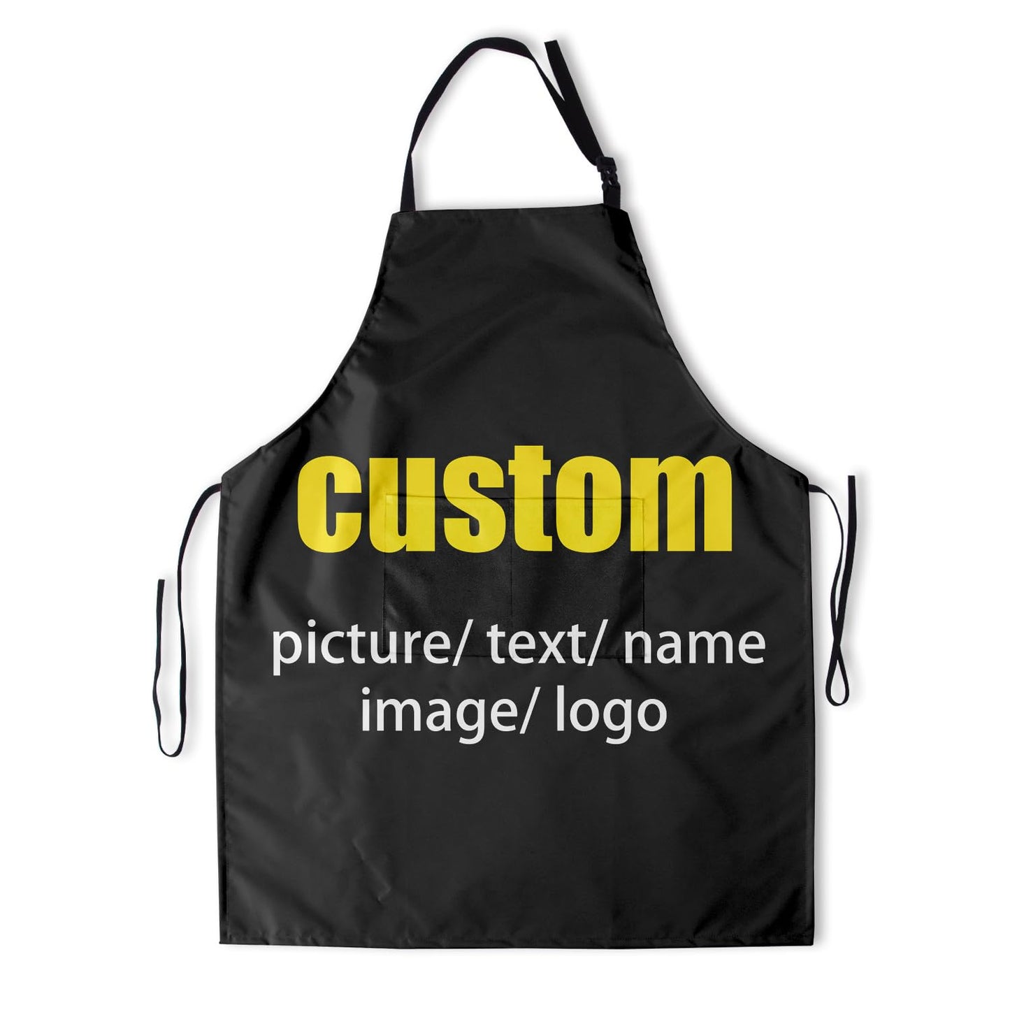 Giwawa Unisex Adult Apron Waterproof Stain Resistant Kitchen Cooking Apron with 2 Pockets for BBQ Grill Painting BST326H