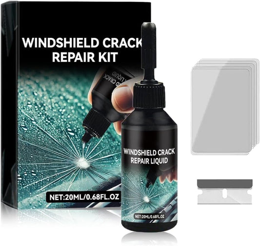 Windshield Crack Repair Kit, 2025 Upgraded Windshield Crack Repair Kit, Suitable for Repairing car Windshield Cracks, Repairing Cracks and Damages (1PC) WN420