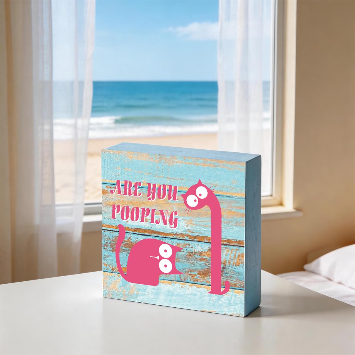 Coffee Sign Decor Sunshine Decorations for Home Office Coffees Station | Coffee Bar Decor Decorations for Home Funny Sun Table Desk Decorations Unique Housewarming Gift Ideas for Women BST202