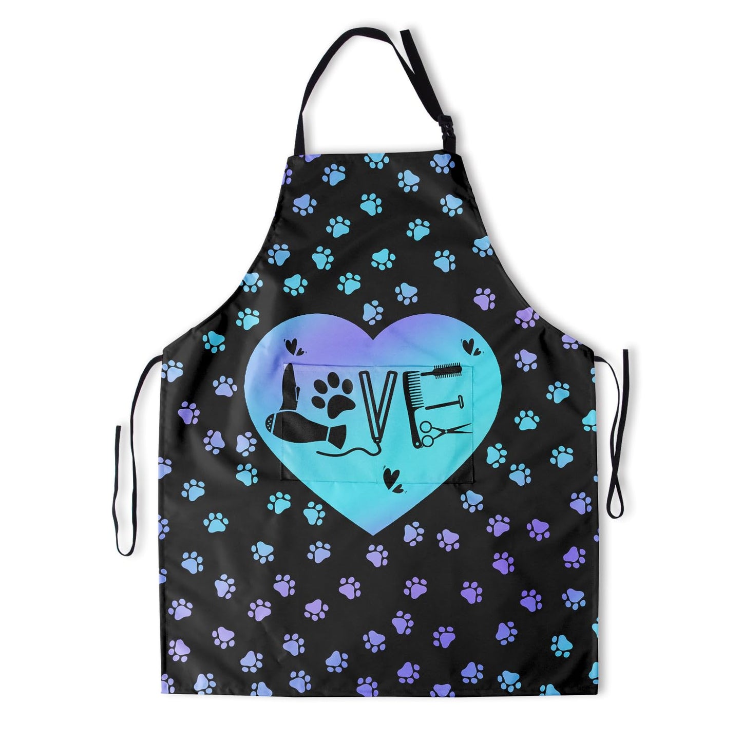 Giwawa Unisex Adult Apron Waterproof Stain Resistant Kitchen Cooking Apron with 2 Pockets for BBQ Grill Painting BST326H