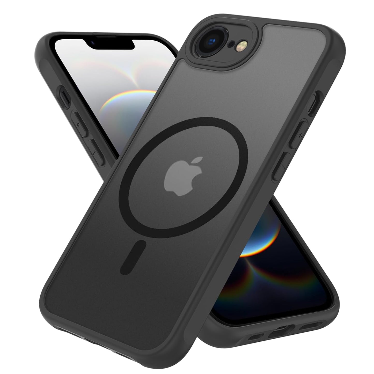 PinLiSheng for iPhone 17 Pro Max Case， Compatible with MagSafe, Shockproof Military-Grade Protection, Scratch-Resistant Back, Anti-Yellowing，Magnetic Phone Case for iPhone 17 Pro Max, Clear WN420