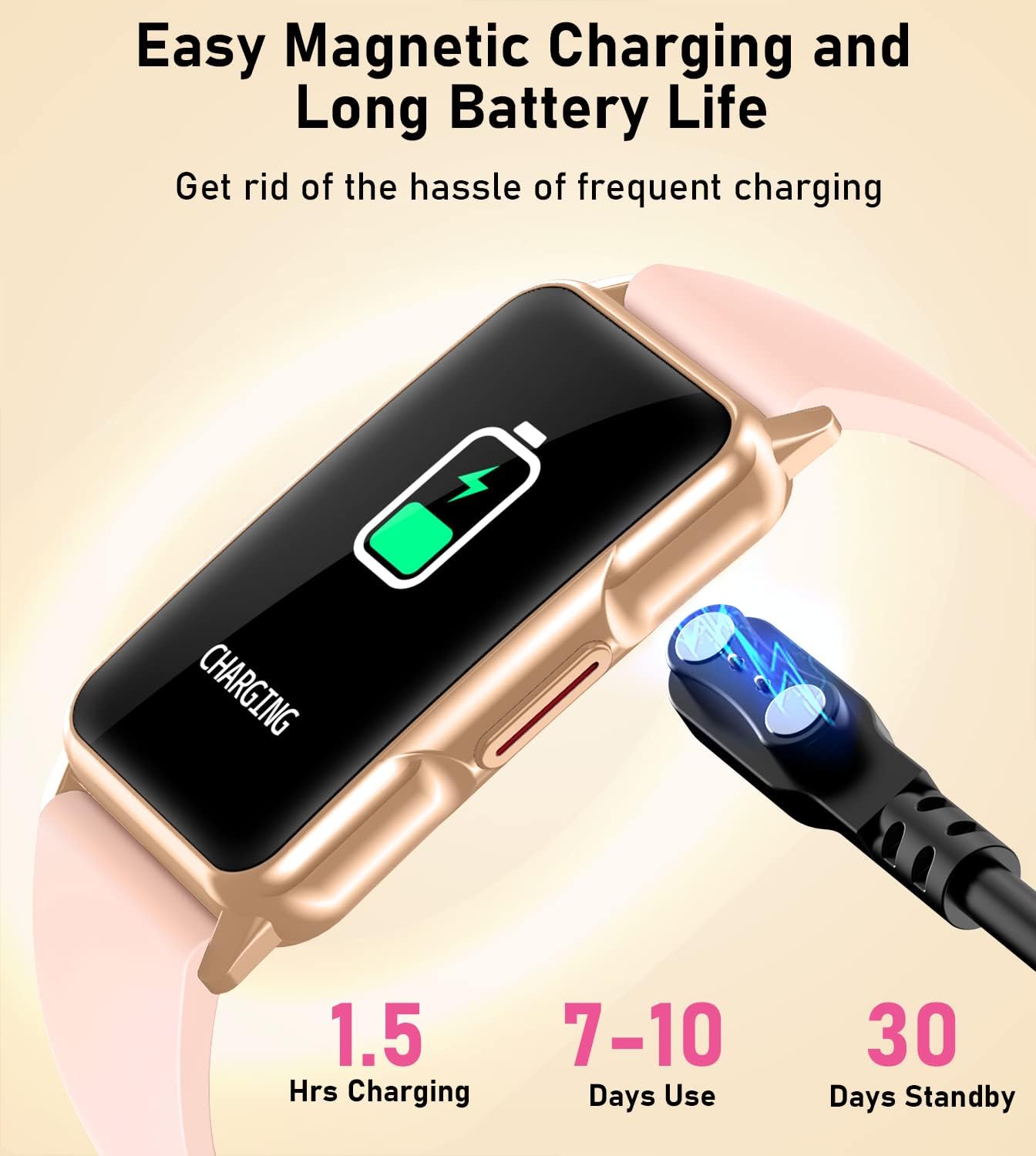 Band 3  Health Fitness Tracker with 24/7 Heart Rate Blood Oxygen Blood Pressure Sleep Monitor 100 Sports Modes Step Calorie Counter 82