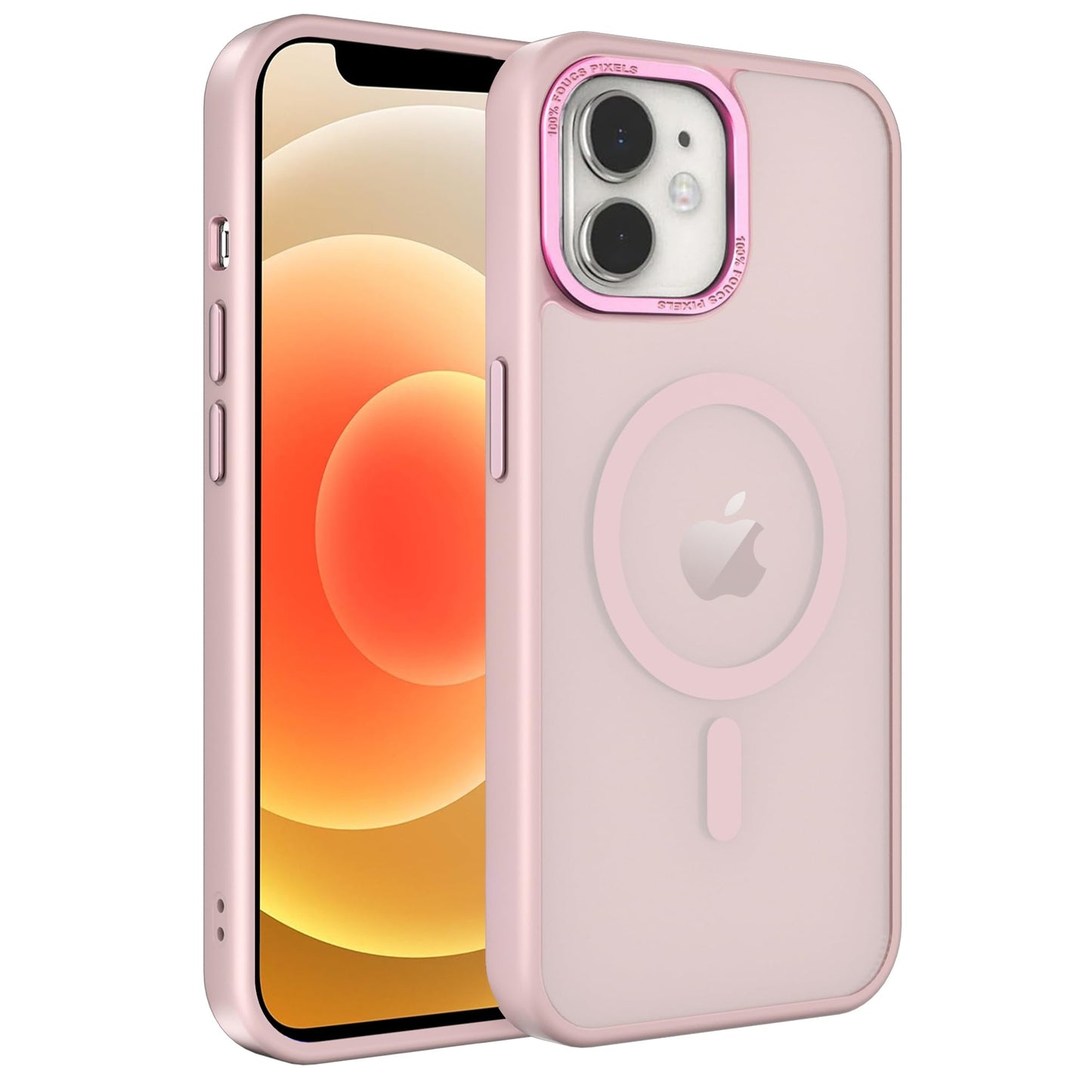 Magnetic for iPhone 17 Air Phone Case, [Compatible with MagSafe], Screen Protector X1, [Military Grade Drop Protection],Matte Finish,Slim,Shockproof,Protective (Black, iPhone 17 AIR) WN420