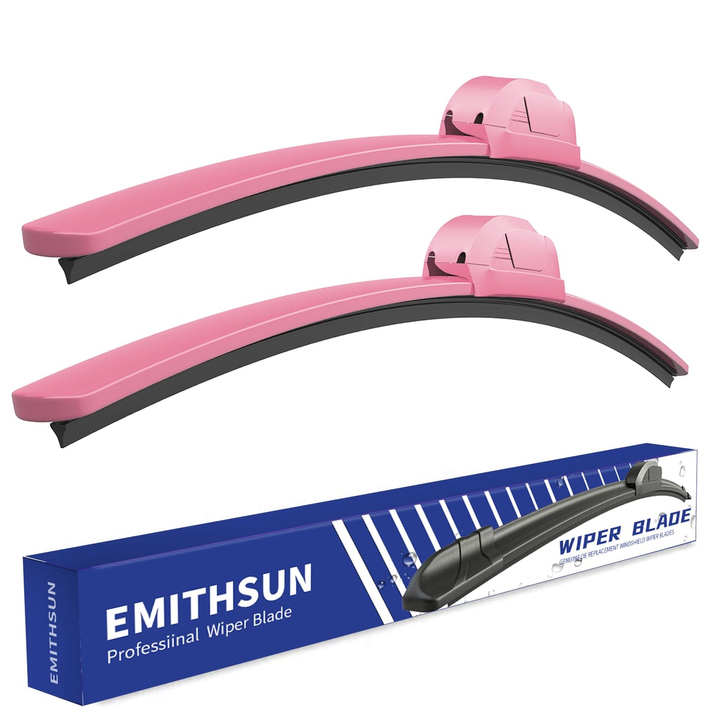 OEM QUALITY 26" + 22" Premium All-Seasons Stable And Quiet Windshield Wiper Blades(Set of 2) WN420