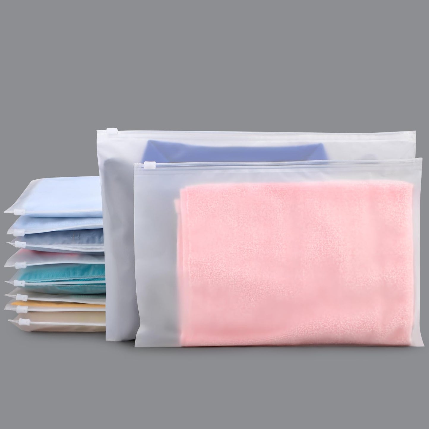 Clear Swimsuit Storage Bags, Clear Shirt Packaging Bags for Bikini, Swimwear, Bathing Suit Storage, 12x8 inch, Pack of 50, Waterproof, 3 Mil BST220