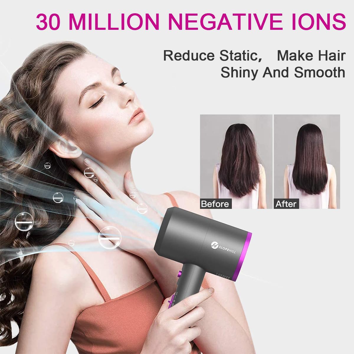 slopehill Professional Ionic Hair Dryer 80