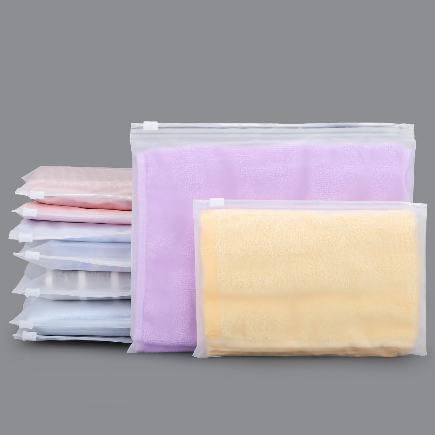 Clear Swimsuit Storage Bags, Clear Shirt Packaging Bags for Bikini, Swimwear, Bathing Suit Storage, 12x8 inch, Pack of 50, Waterproof, 3 Mil BST220