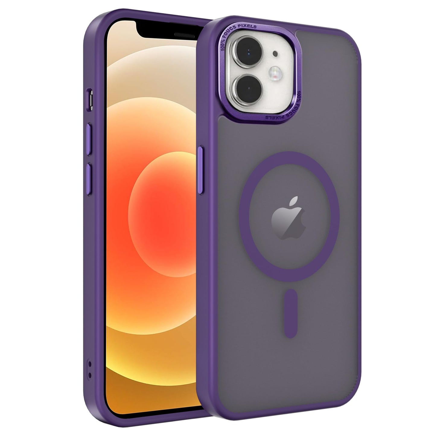 Magnetic for iPhone 17 Air Phone Case, [Compatible with MagSafe], Screen Protector X1, [Military Grade Drop Protection],Matte Finish,Slim,Shockproof,Protective (Black, iPhone 17 AIR) WN420
