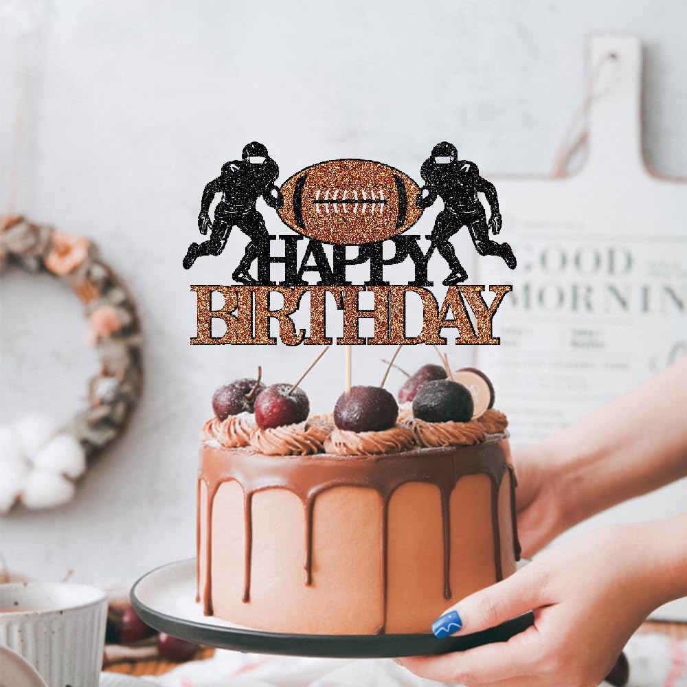 Music Happy Birthday Cake Topper，Roll Music Cake Decor Hip Hop Dancing Ball Cake Decorations，Guitar Note Birthday Party Supplies BST220