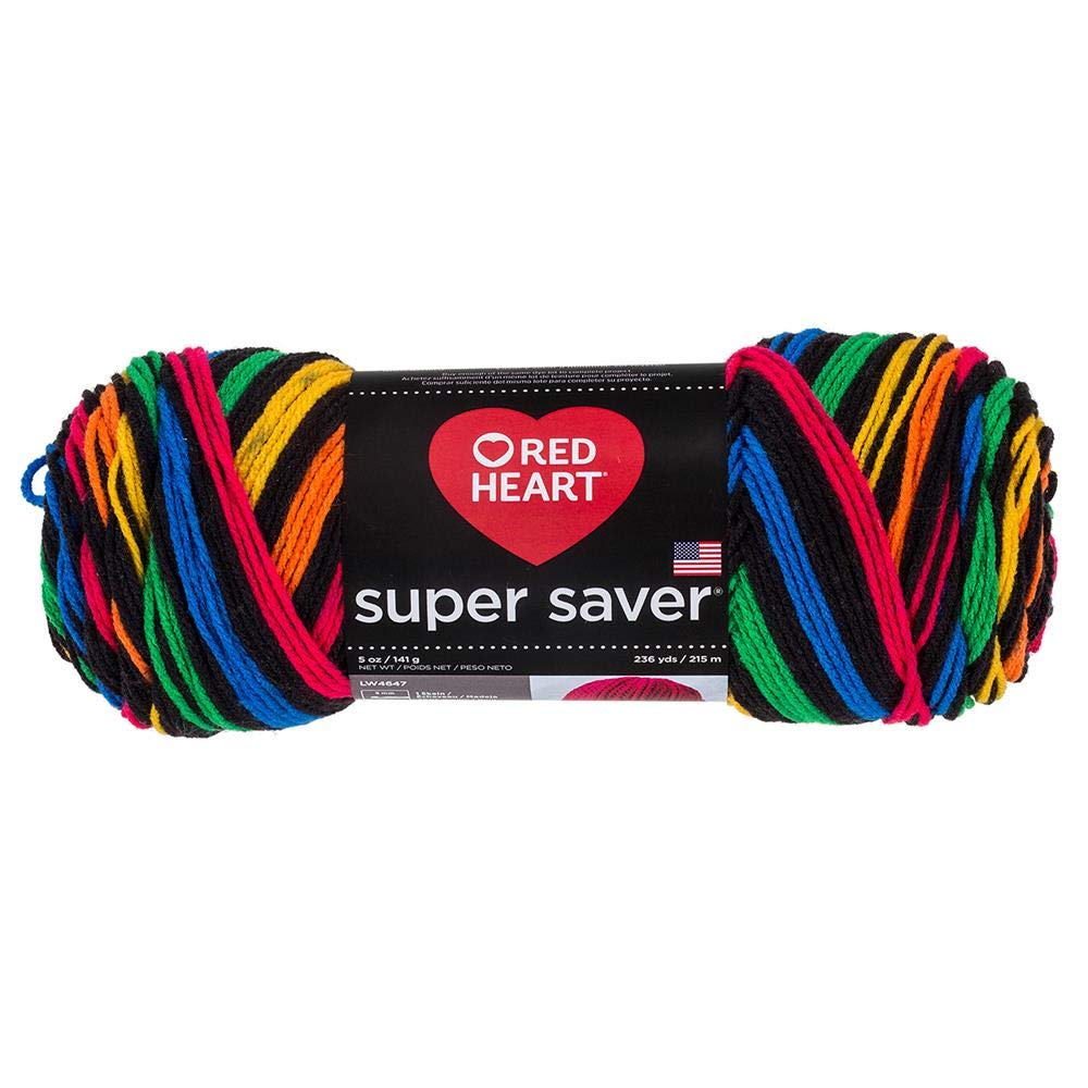 RED Heart Super Saver Yarn, Carrot BST326L