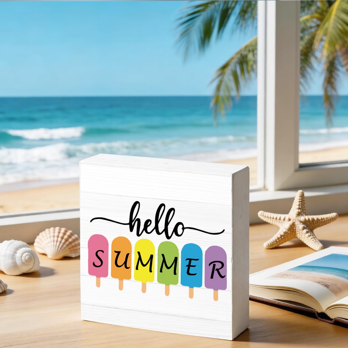 Coffee Sign Decor Sunshine Decorations for Home Office Coffees Station | Coffee Bar Decor Decorations for Home Funny Sun Table Desk Decorations Unique Housewarming Gift Ideas for Women BST202