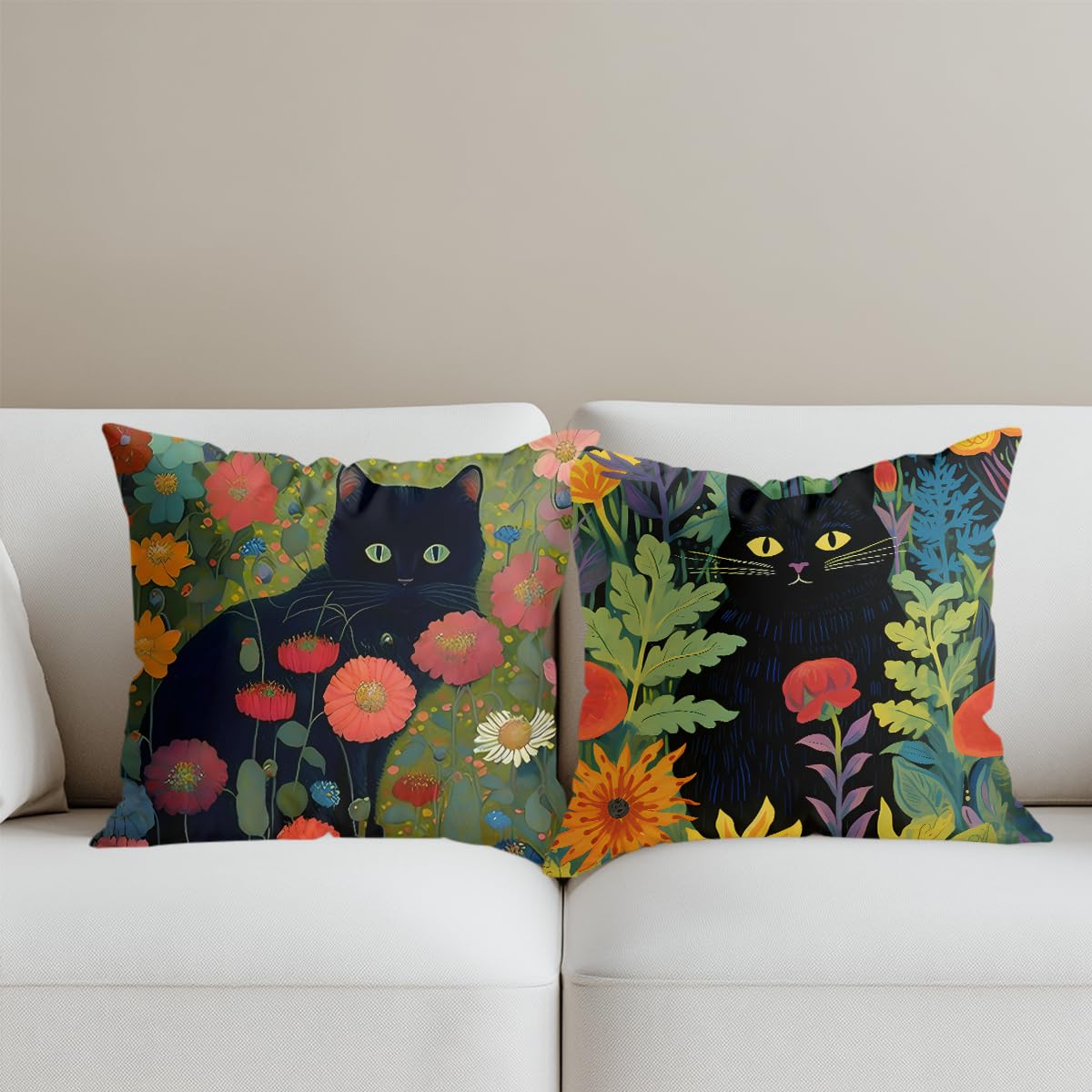 4 PCs Lemon Decor Pillow Covers 18x18, Italian Gifts Throw Pillow Covers | Italy Lemon Pillow Cases Decorative Pillow Protectors Living Room Bedroom Office Home Decor for Cushion Car Bed BST202