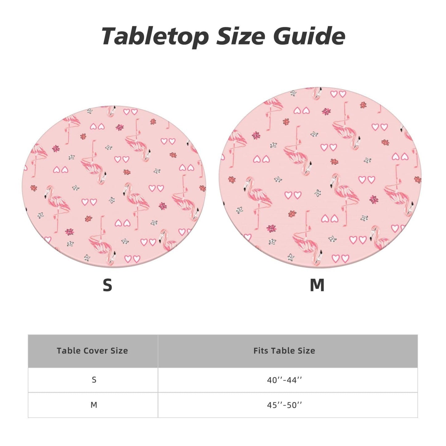 Blue Petal Mandala Pattern Tablecloth with Elastic Edge, Round Table Cover Washable Reusable Bohemian Table Cloths for Kitchen Dining Party, Medium (Fits 45-50 in) BST202