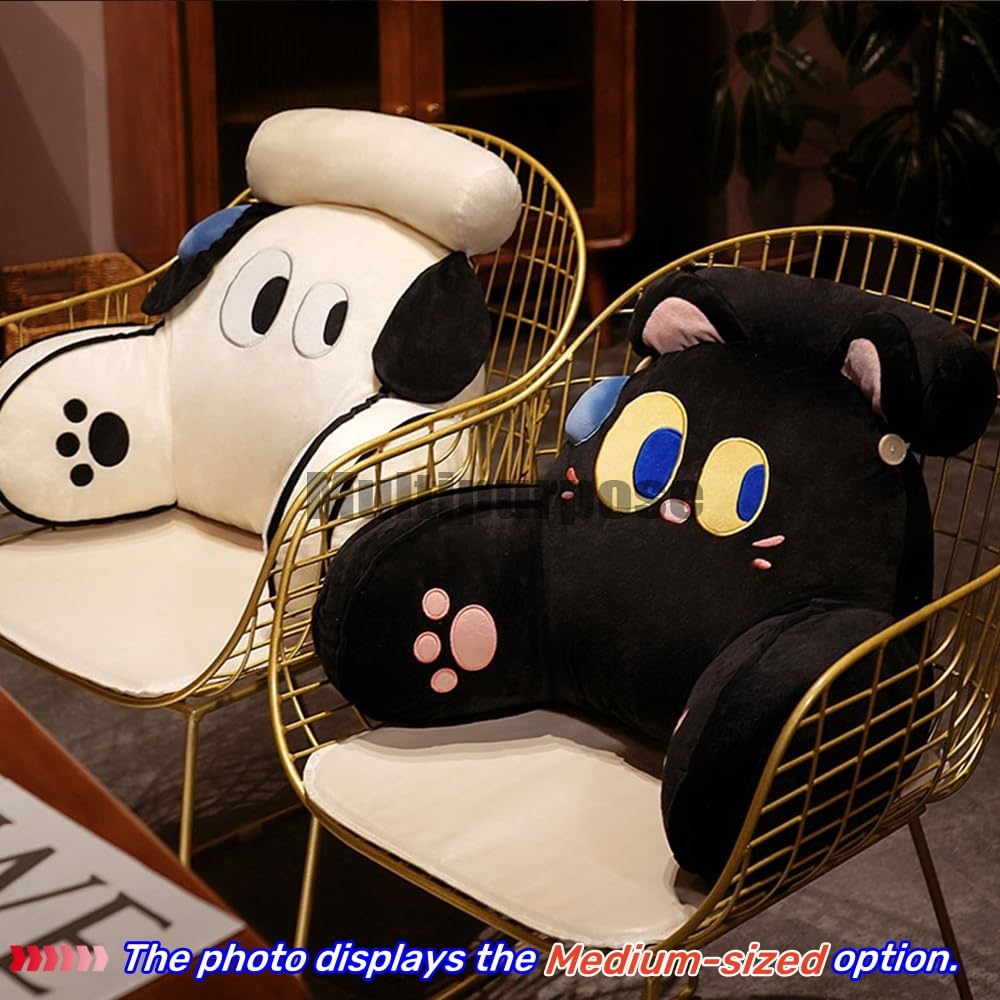 Bed Rest Reading Pillow - Kawaii Soft Lumbar Pillows Rest Cushion with Washable Cover N3233