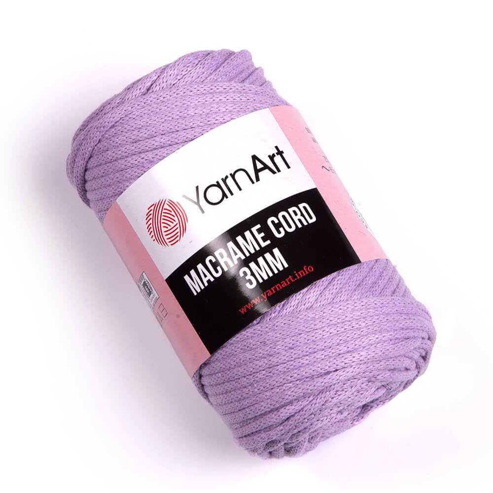 YarnArt Macrame Cord 3mm - Macrame Rope for Crafting, Knotting, Wall Hangings, and Home Decor - 60% Cotton 40% Viscose & Polyester, Soft and Durable (759-FOREST Green) BST220
