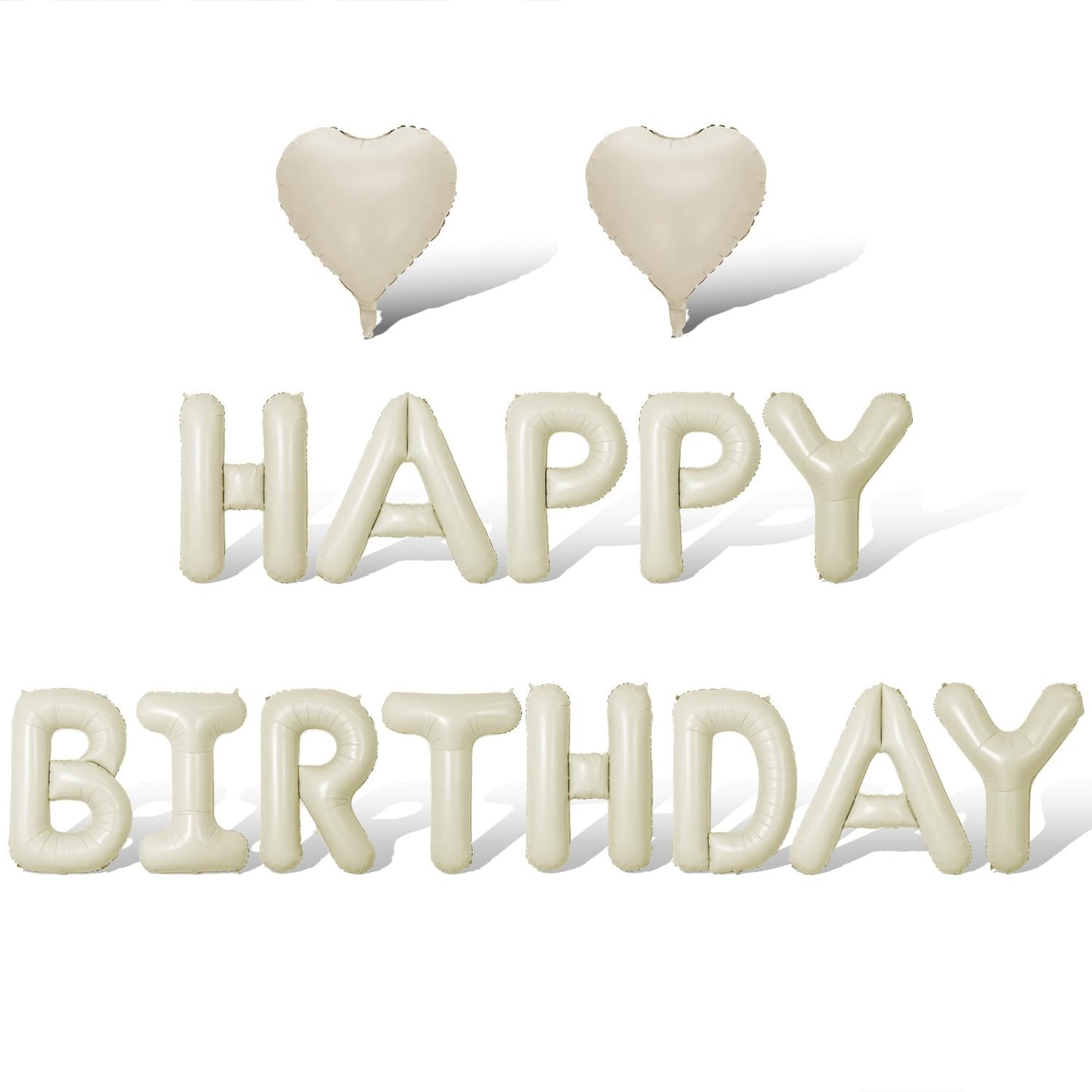 Green Happy Birthday Balloons Banner Foil Balloons Letters Banner Balloon for Green Themed Party Decoration Supplies Christmas Birthday Decoration Decor Ballons Arch Kits Party Balloon Set 15pcs BST326L