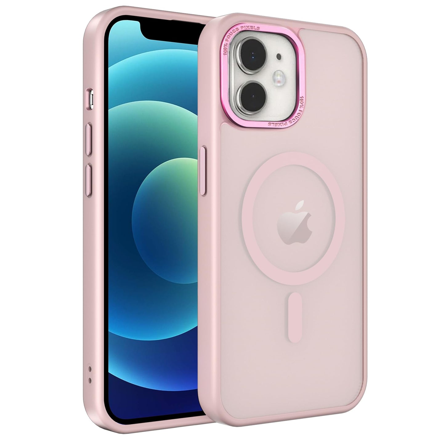 Magnetic for iPhone 17 Air Phone Case, [Compatible with MagSafe], Screen Protector X1, [Military Grade Drop Protection],Matte Finish,Slim,Shockproof,Protective (Black, iPhone 17 AIR) WN420