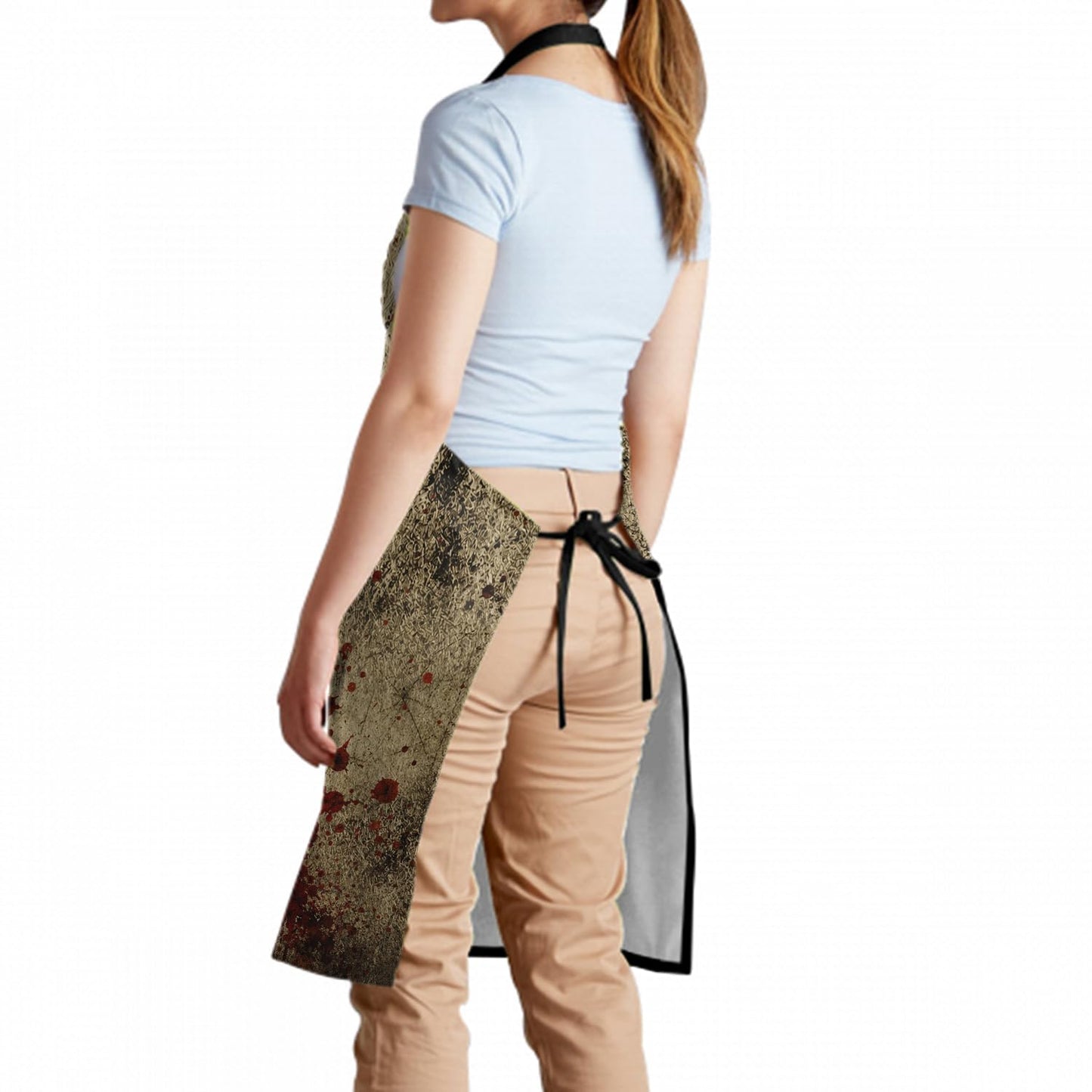 Giwawa Unisex Adult Apron Waterproof Stain Resistant Kitchen Cooking Apron with 2 Pockets for BBQ Grill Painting BST326H