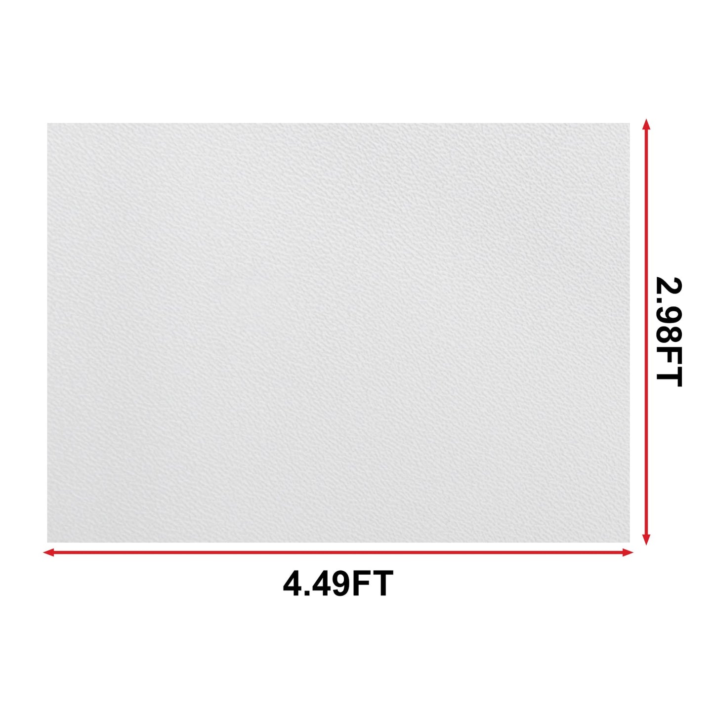 PU Fabric Material 1 Yard 54" x 36" Faux Synthetic Leather Sheets 1.2mm Thick Perfect for Upholstery, DIY Crafts, Hat Making, Hair Crafts Making, Sewing, Shoe Making (Gray) BST220