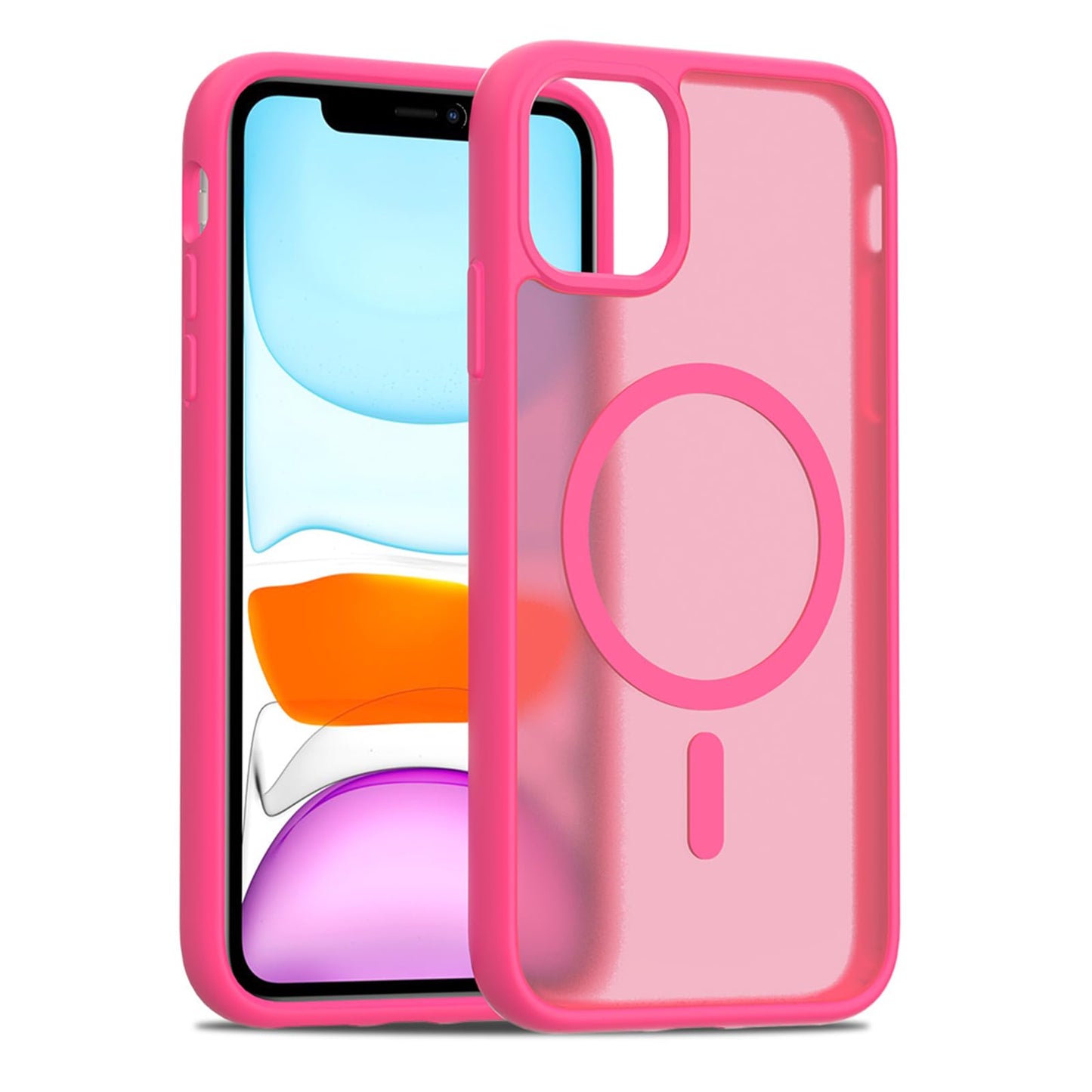 PinLiSheng for iPhone 17 Pro Max Case， Compatible with MagSafe, Shockproof Military-Grade Protection, Scratch-Resistant Back, Anti-Yellowing，Magnetic Phone Case for iPhone 17 Pro Max, Clear WN420