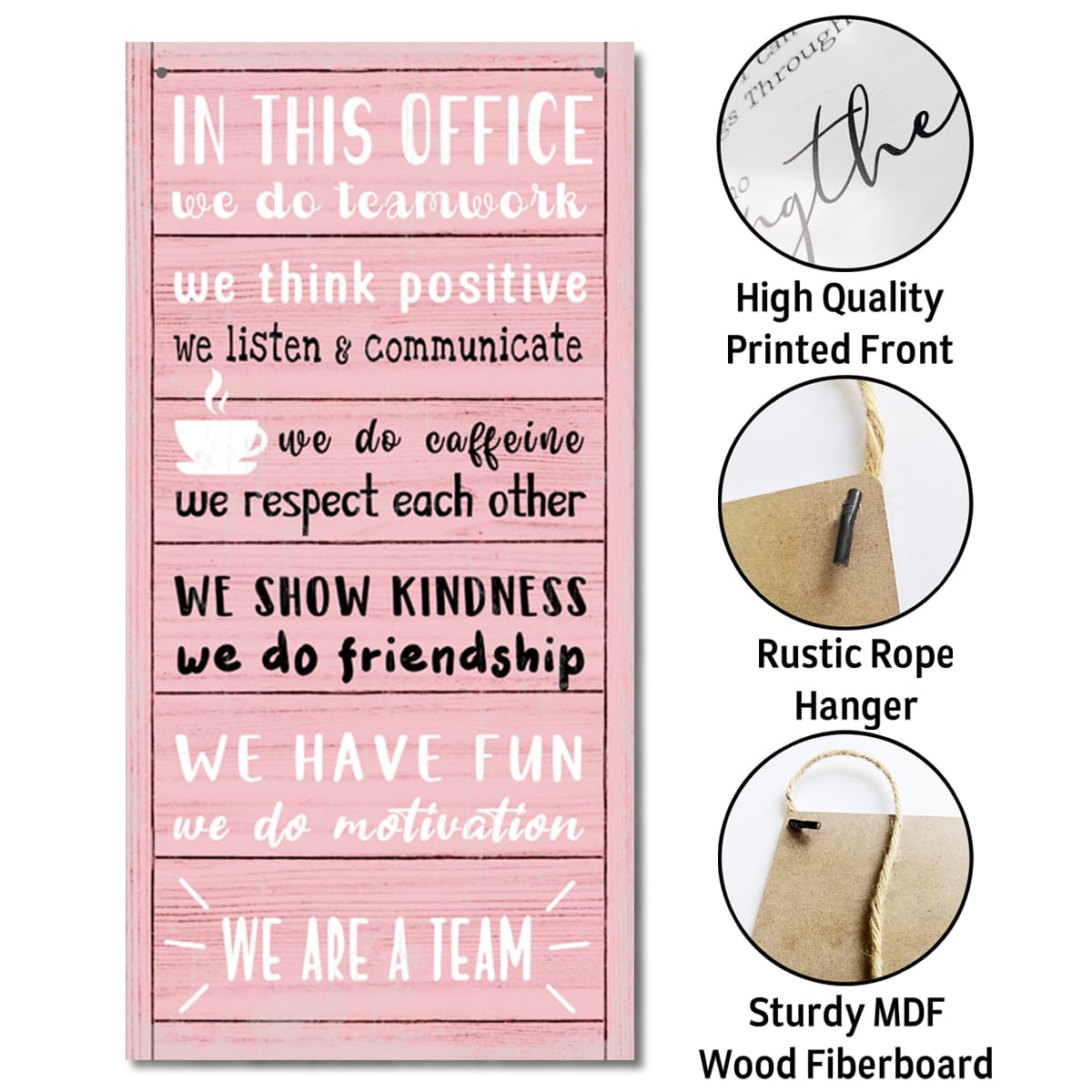 Rustic & Funny Bathroom Signs - Western & Farmhouse Bathroom Rules Wall Decor E1 BST202