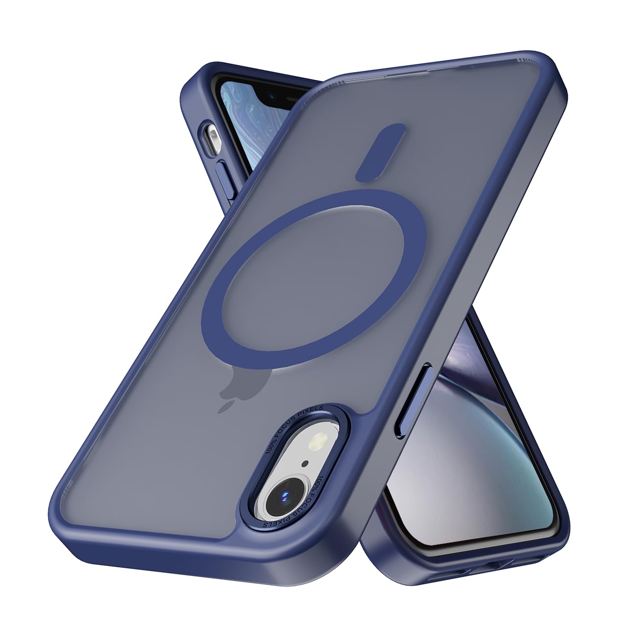 PinLiSheng for iPhone 17 Pro Max Case， Compatible with MagSafe, Shockproof Military-Grade Protection, Scratch-Resistant Back, Anti-Yellowing，Magnetic Phone Case for iPhone 17 Pro Max, Clear WN420