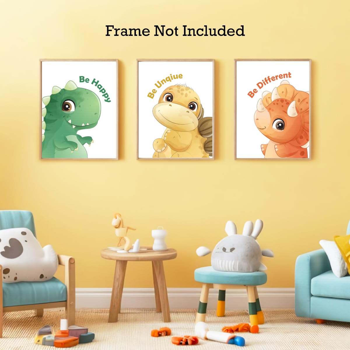 Positive Affirmations Posters for Kids,Inspirational Posters Prints Wall Art for Classroom Nursery Kids Room Home 11x14 Inch Unframed Set of 3 WN420